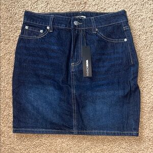 Fashion Nova Indigo Denim Skirt